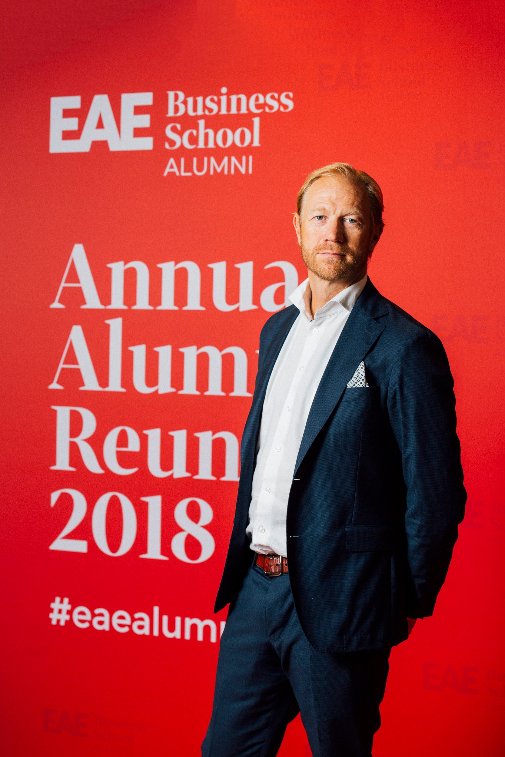 "If you don't dare to leap, you'll never be able to fly ", Jonas Kjellberg, keynote speaker at the EAE Alumni Reunion 2018