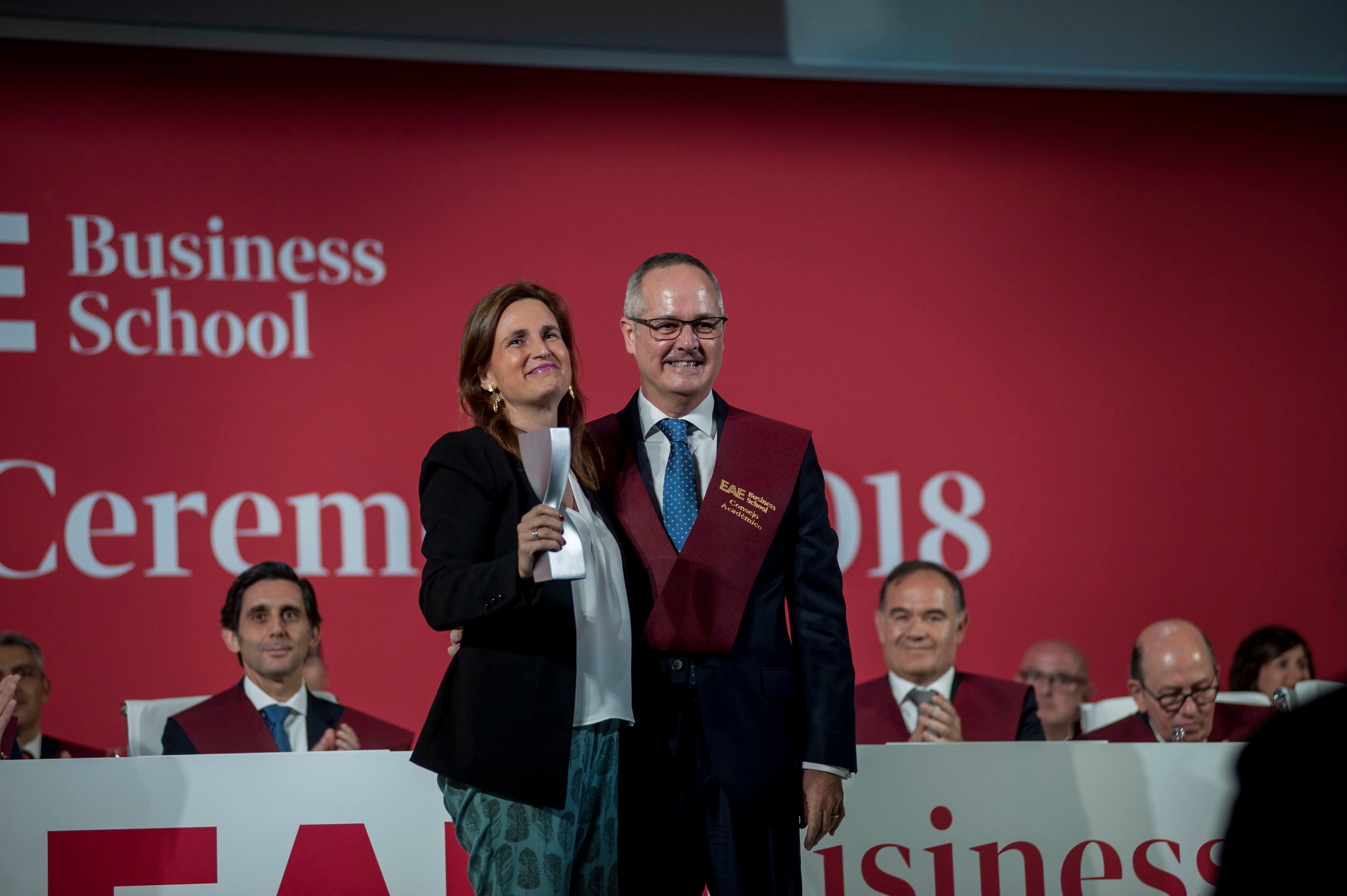 "The whole EAE community has contributed towards this recognition as Best Lecturer"