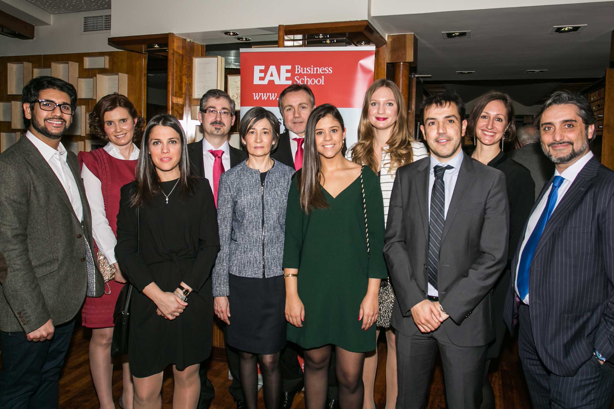 The students of the Madrid Campus of EAE Business School that make up the Dean's List this year.