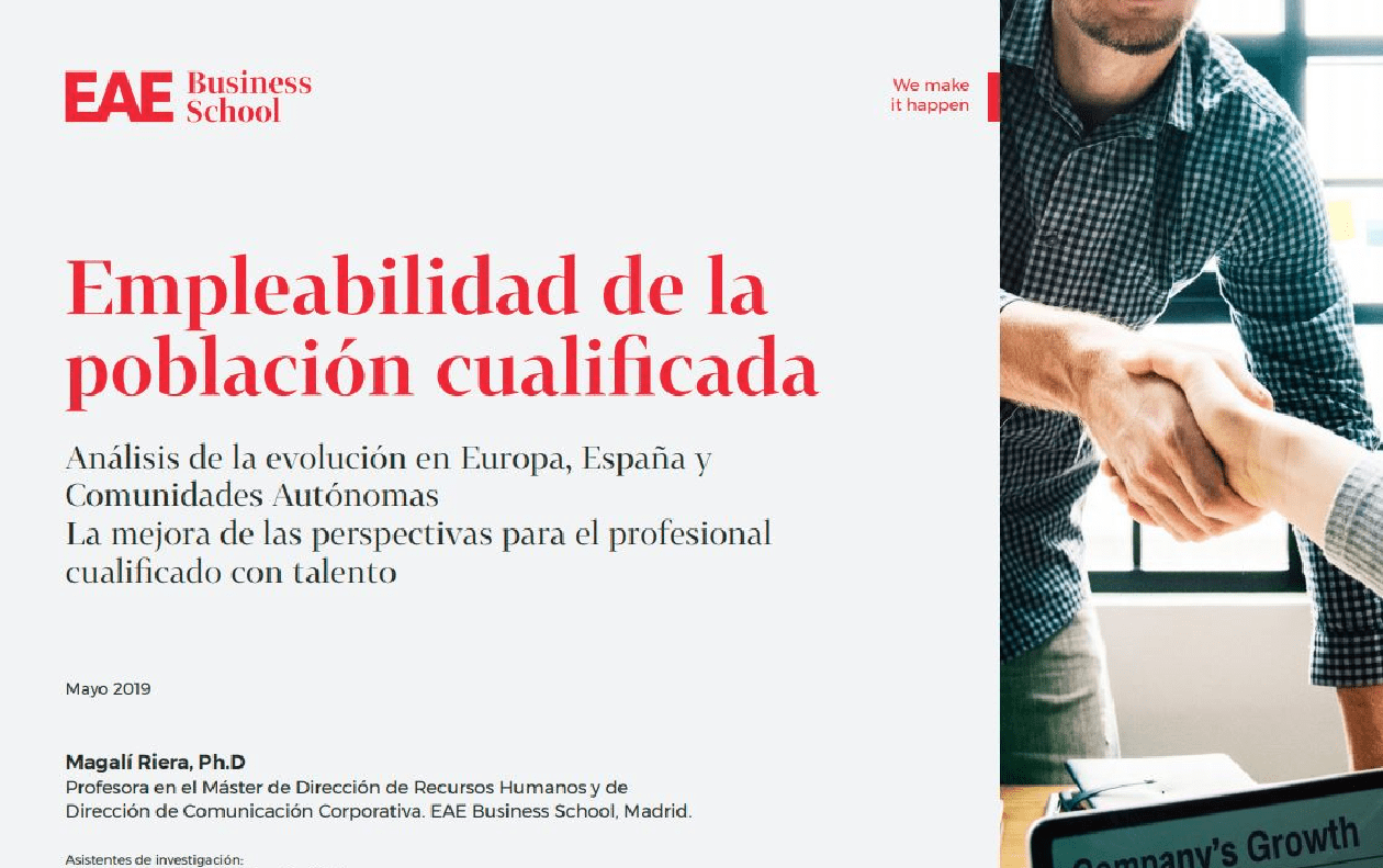 La tasa de desempleo de la población cualificada en España está por debajo del 9% 
