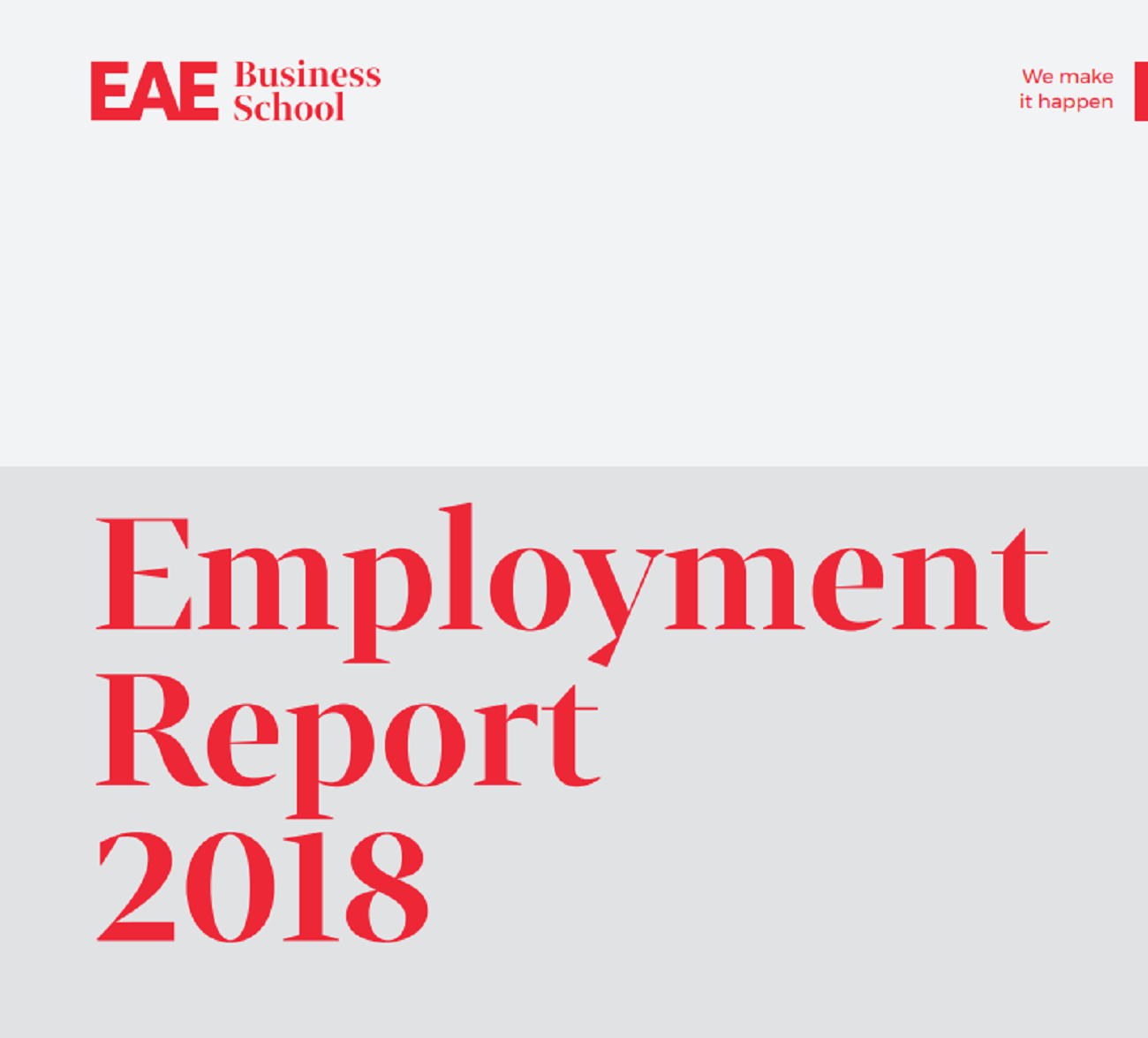 74% of EAE students improve their annual salary after completing their Master
