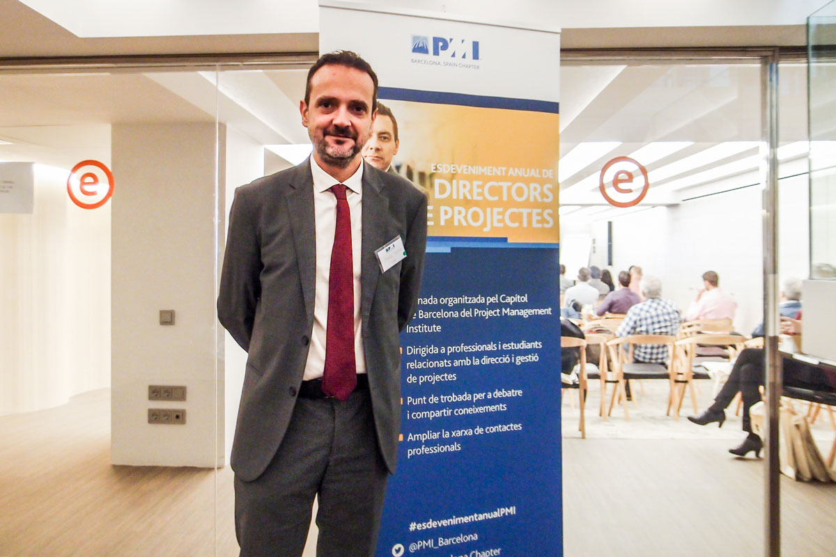 Marc Bara speaks at the latest Project Management Institute event