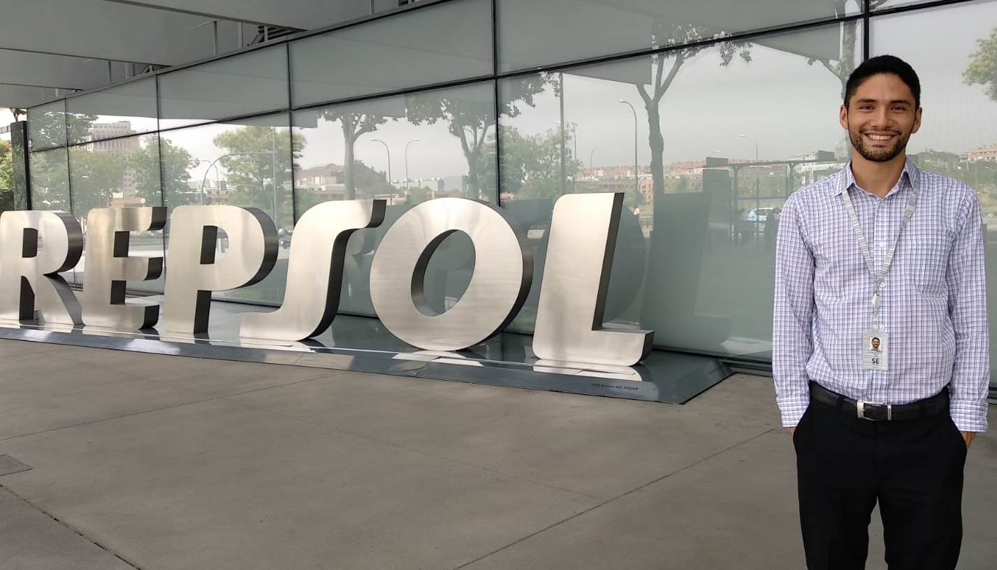 "Formar parte de una gran empresa como Repsol influirá en mi futuro profesional definitivamente"