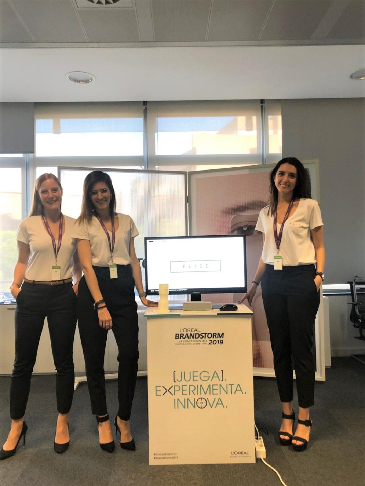 Janina Hebe, Marta Codonal y Barbara Marquez, 