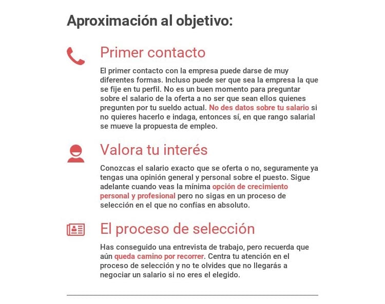 Claves para negociar tu sueldo con éxito