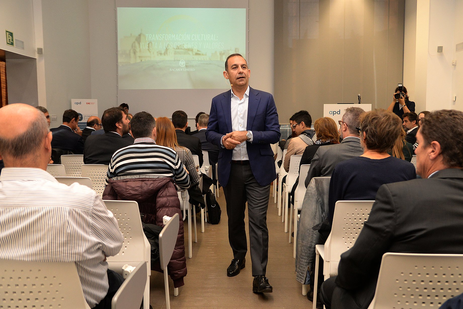 "At Bacardi, one of our values is leading by example"