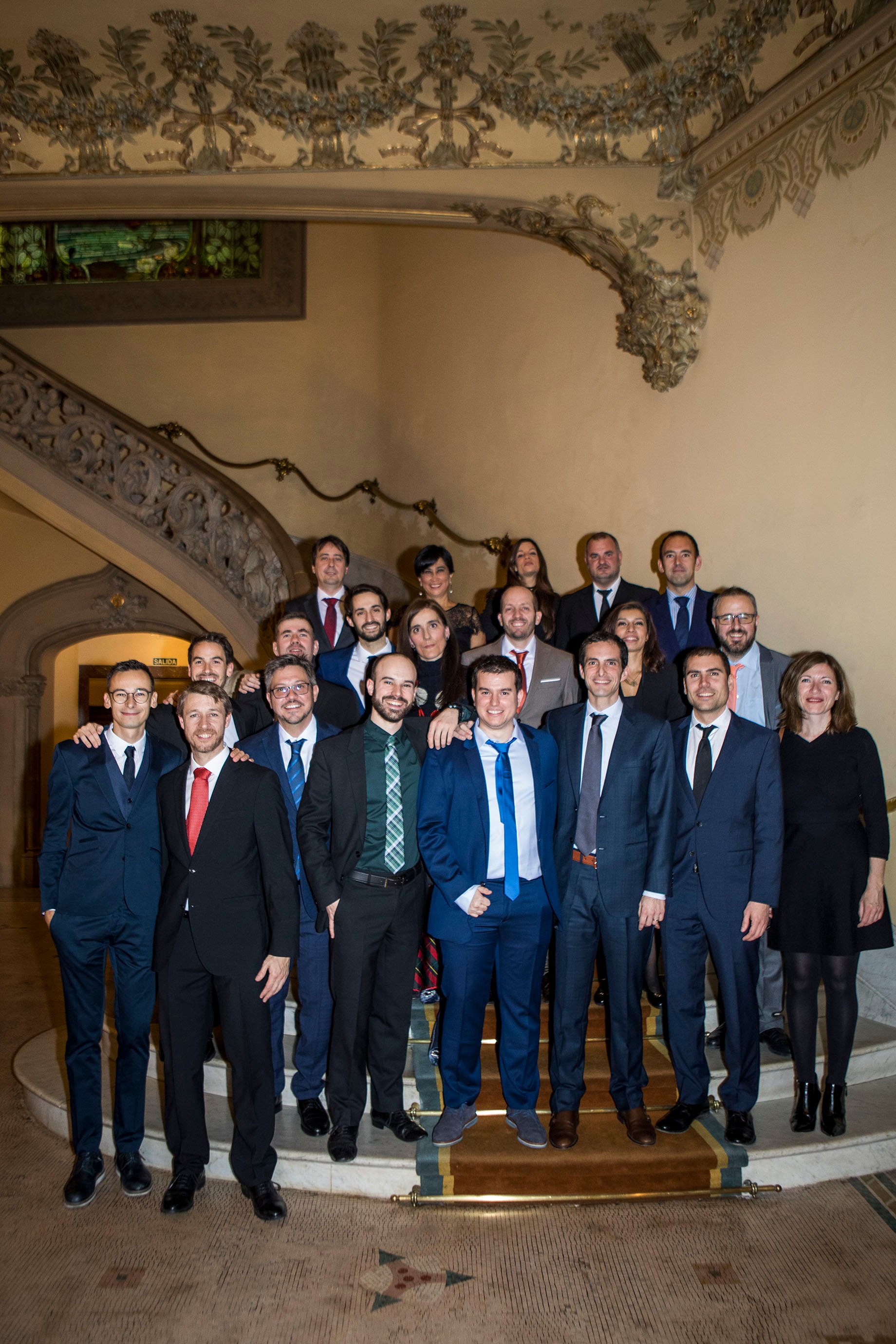 Emotion and joy, clear for all to see at the closing event of the April session Master programs