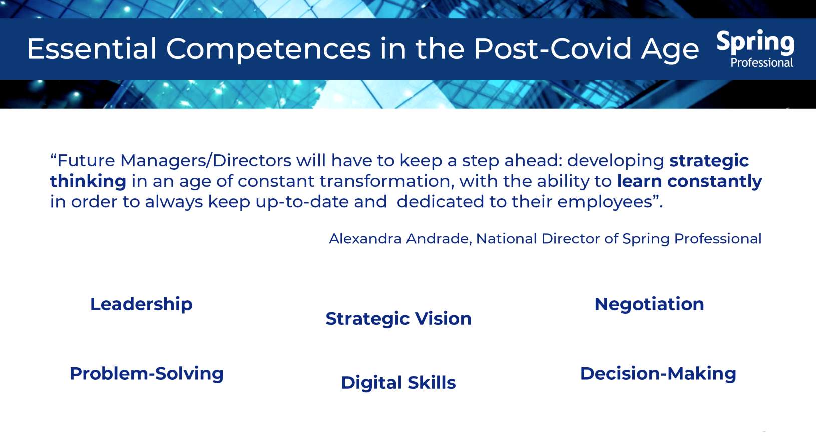 Key Competences in the Post-Covid Age