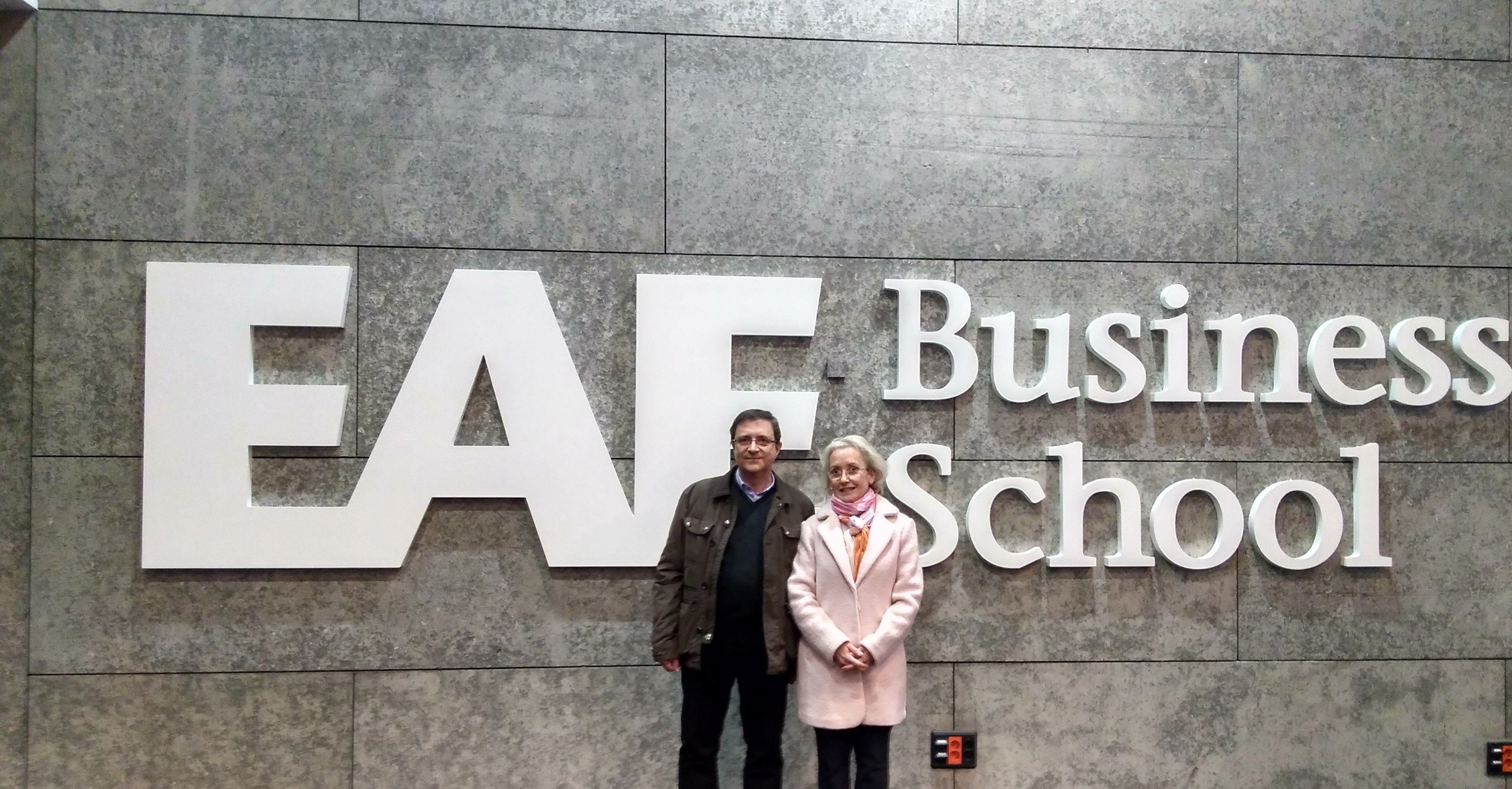 Elies Sala, Gerente de la Fundación Alicia, en su visita al Campus de Barcelona de EAE Business School 