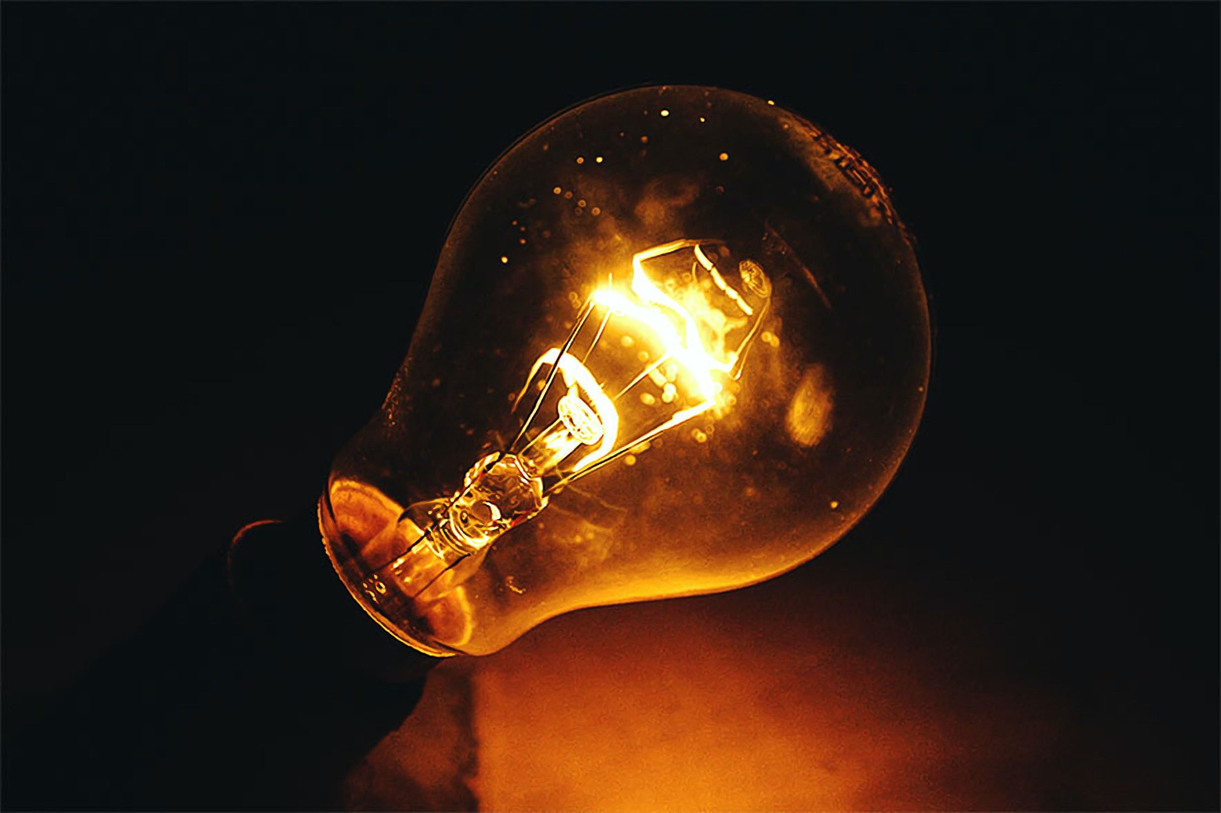 La bombilla que se prende cuando se emprende una idea.