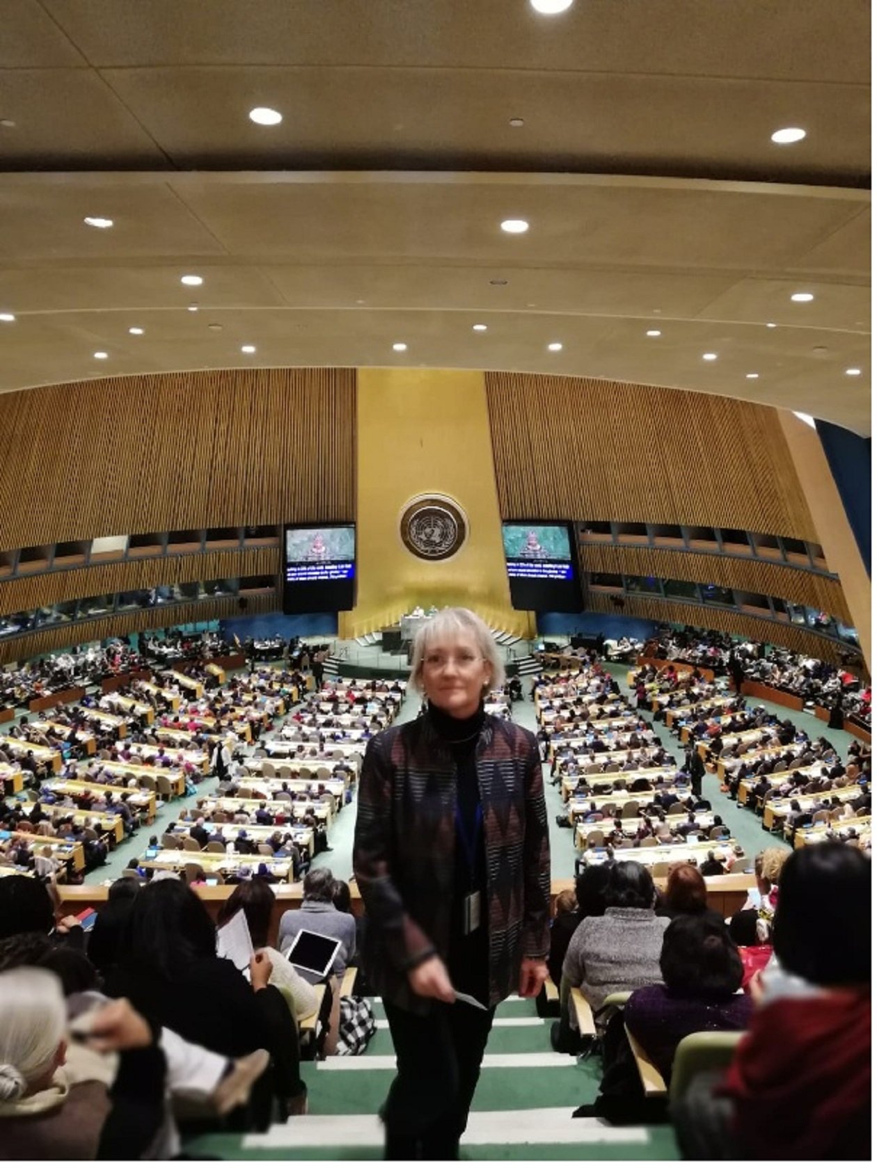 Marta González, speaker of the session