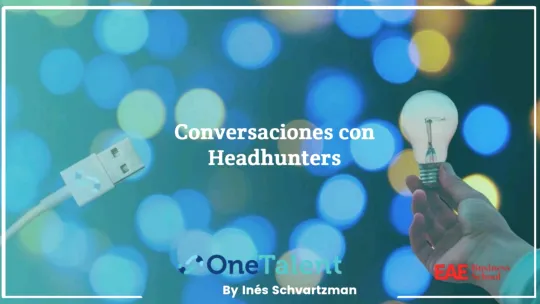 Image of the flyer: Conversations with Headhunters, Human Resources