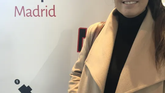 María Ruiz Contreras, a student on the Master in International Business at the Madrid Campus