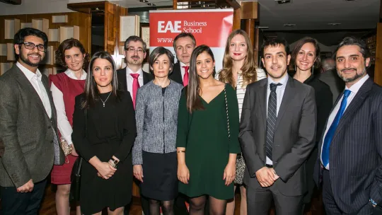 The students of the Madrid Campus of EAE Business School that make up the Dean's List this year.