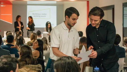 EAE Business School's Talent Week: leading companies conduct 923 interviews with young talent