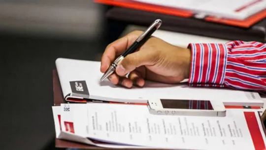 Lucía Hernández, at the Management Conference 'Collaborative Economics' held at the Barcelona Campus of EAE Business School