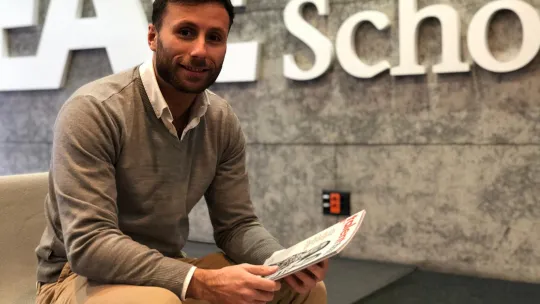 "At EAE, I have grown as a student and as a person. I have met some incredible people and have grown professionally"