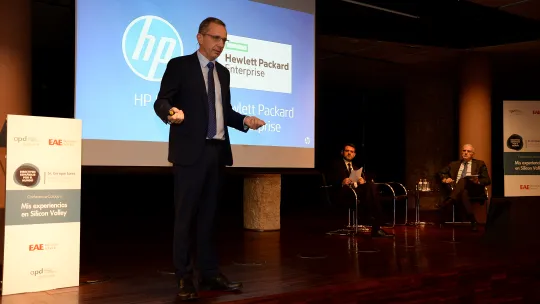  "Con la división de HP en dos -HP Inc y Hewlett Packard Enterprise- queríamos reflejar en una empresa grande los valores de Silicon Valley"