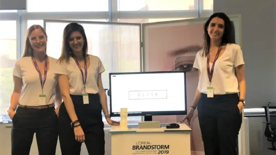 Janina Hebe, Marta Codonal y Barbara Marquez, 