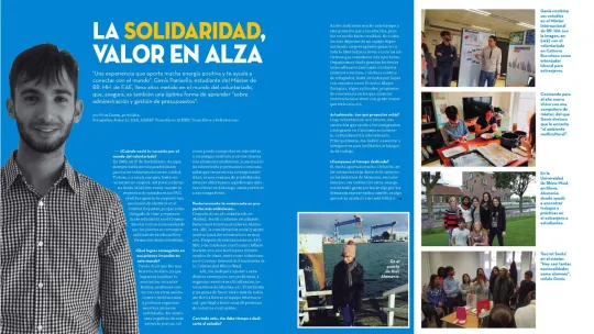 "El voluntariado me ha aportado energía positiva y conexión con el mundo"