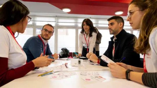Employee Experience: Students at the campus of EAE Business School
