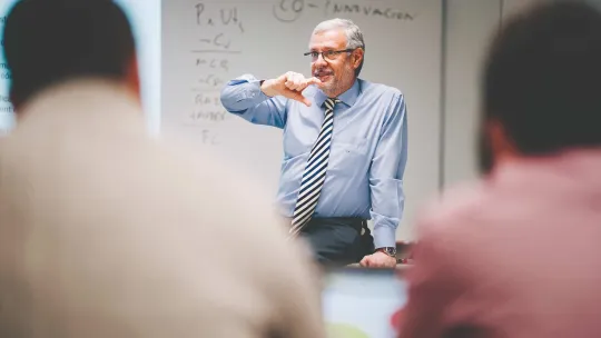 Speakers from EAE Business School at a congress