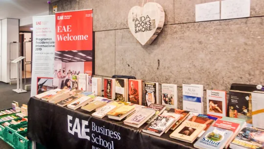 EAE collaborates in the Charity Book Campaign