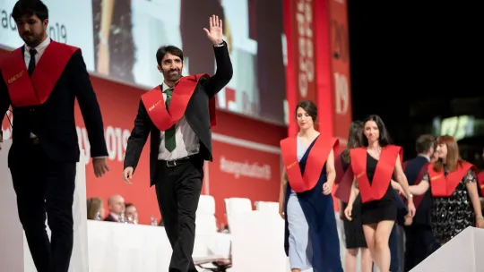 EAE students at their graduation