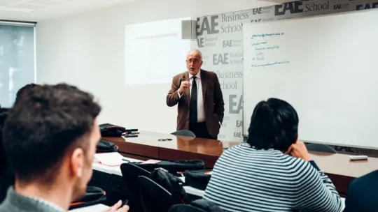 EAE Welcome: the Full-Time students begin their Masters at the start of the April session