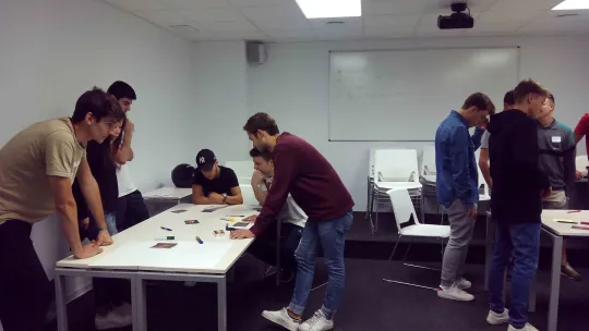 The academic year gets under way for the students of the Bachelor Degree in BAM and Digital Marketing, a key new addition this year