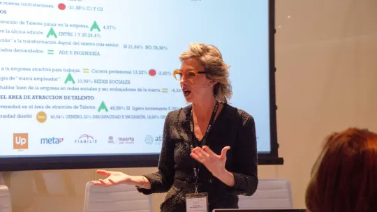 "The search for junior talent has increased by 3%", Pilar Llácer