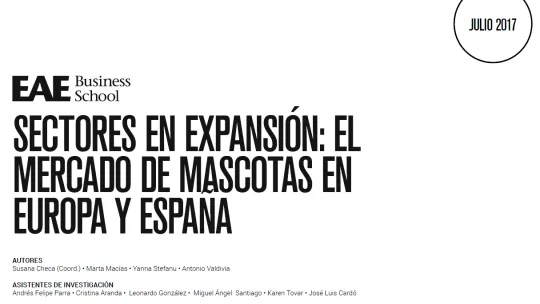 The animal healthcare and nutrition market generated more than 1.3 billion euros in Spain in 2016