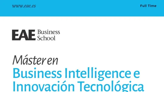 OpenBravo Certification and access to key software tools, the main new developments on EAE's Master in Business Intelligence