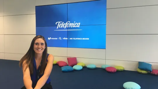 Maria Jimena Reina, antigua alumna de EAE Business School y Account Executive en Telefónica On The Spot Services
