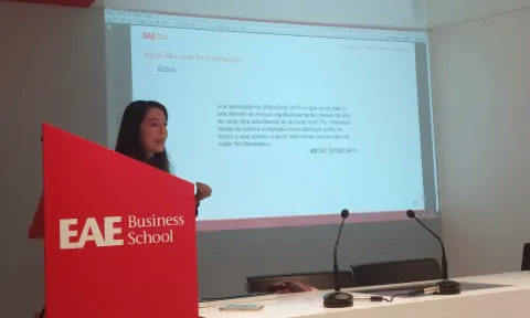 Cristina Gallego expone la importancia del Big Data y el Business Intelligence en las nuevas profesiones