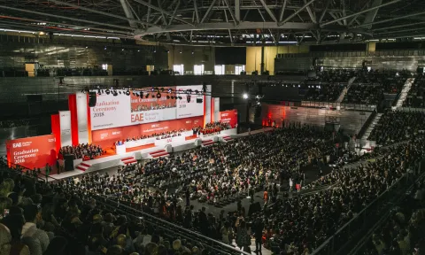 Emotiva e inolvidable fiesta de Graduación en EAE Business School