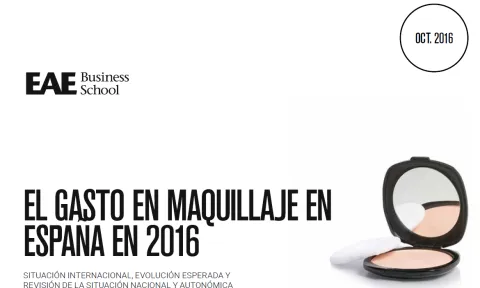 El gasto en maquillaje en España en 2015