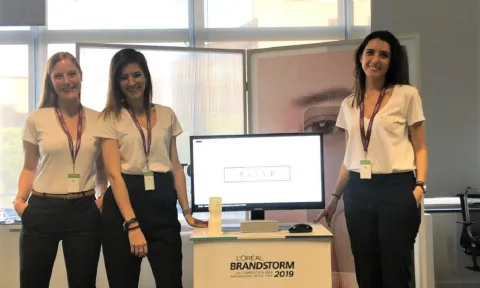 Janina Hebe, Marta Codonal y Barbara Marquez, 