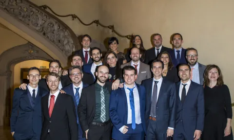 Emotion and joy, clear for all to see at the closing event of the April session Master programs