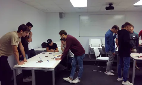 The academic year gets under way for the students of the Bachelor Degree in BAM and Digital Marketing, a key new addition this year