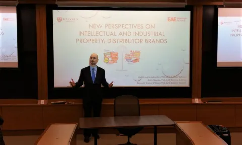 The EAE Dean and Academic Directors take part in a law congress at Harvard University