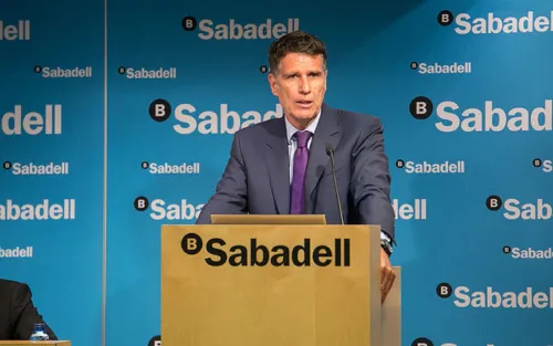 Jaime Guardiola, Consejero Delegado de Banco Sabadell. Jaime Guardiola, Consejero Delegado de Banco Sabadell.