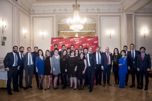 Students on the Executive MBA enjoy the grand finale of their training