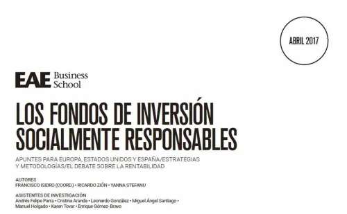 El volumen de fondos FISR gestionados en España asciende a 2.200.000 millones de euros El volumen de fondos FISR gestionados en España asciende a 2.200.000 millones de euros