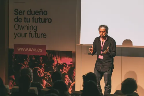 'Being the boss of your own future', the slogan of the TEDxEAEBusinessSchool event