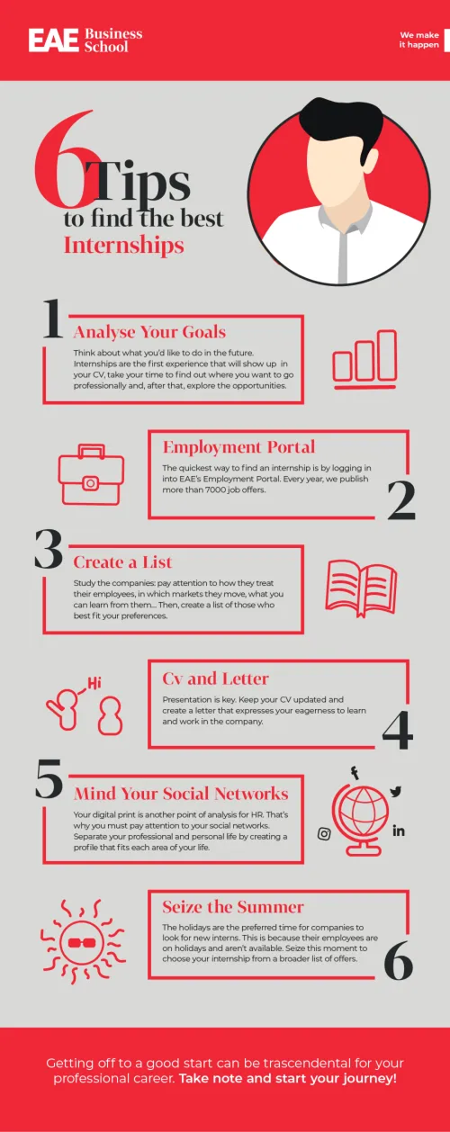 6 tips to find the best internships