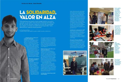 "El voluntariado me ha aportado energía positiva y conexión con el mundo"