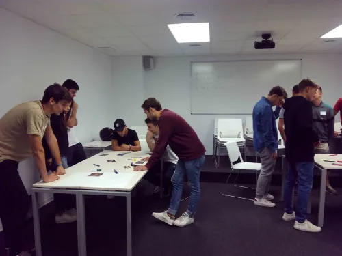 The academic year gets under way for the students of the Bachelor Degree in BAM and Digital Marketing, a key new addition this year